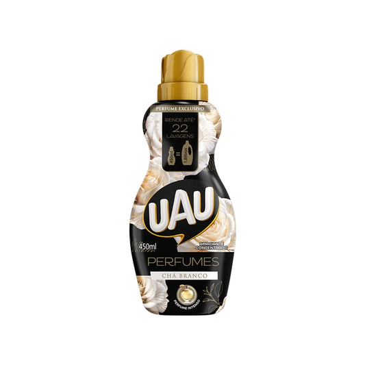 AMACIANTE CONC UAU PERF CHA BRANCO 900ML