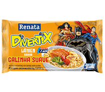 MACARRAO INSTANTANEO RENATA DIVERTIX GALIN SUAVE 85G