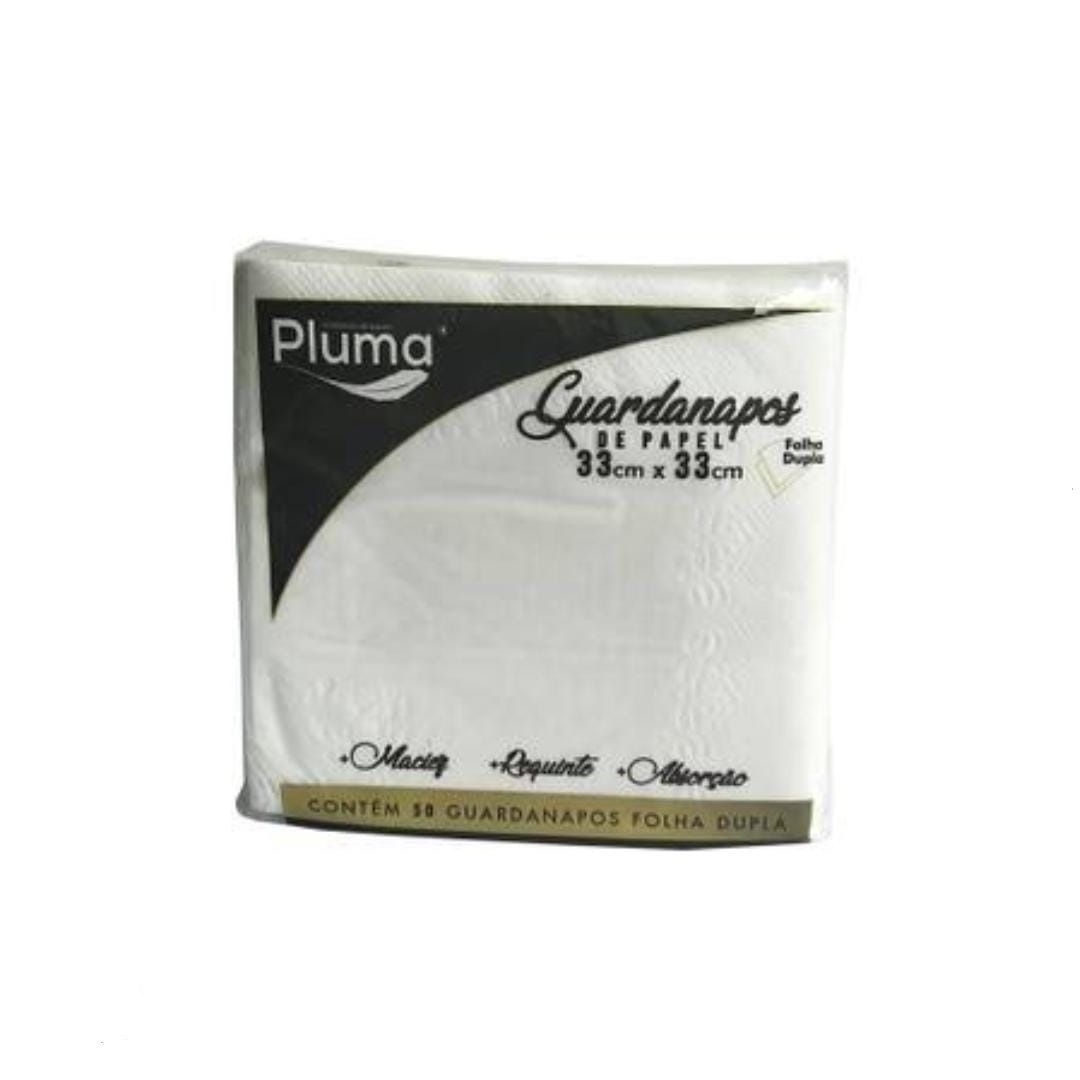 GUARDANAPO PLUMA 33X33 50UN