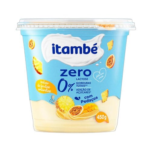 IOGURTE ZERO PEDACOS FRUTAS AMAREL 450G