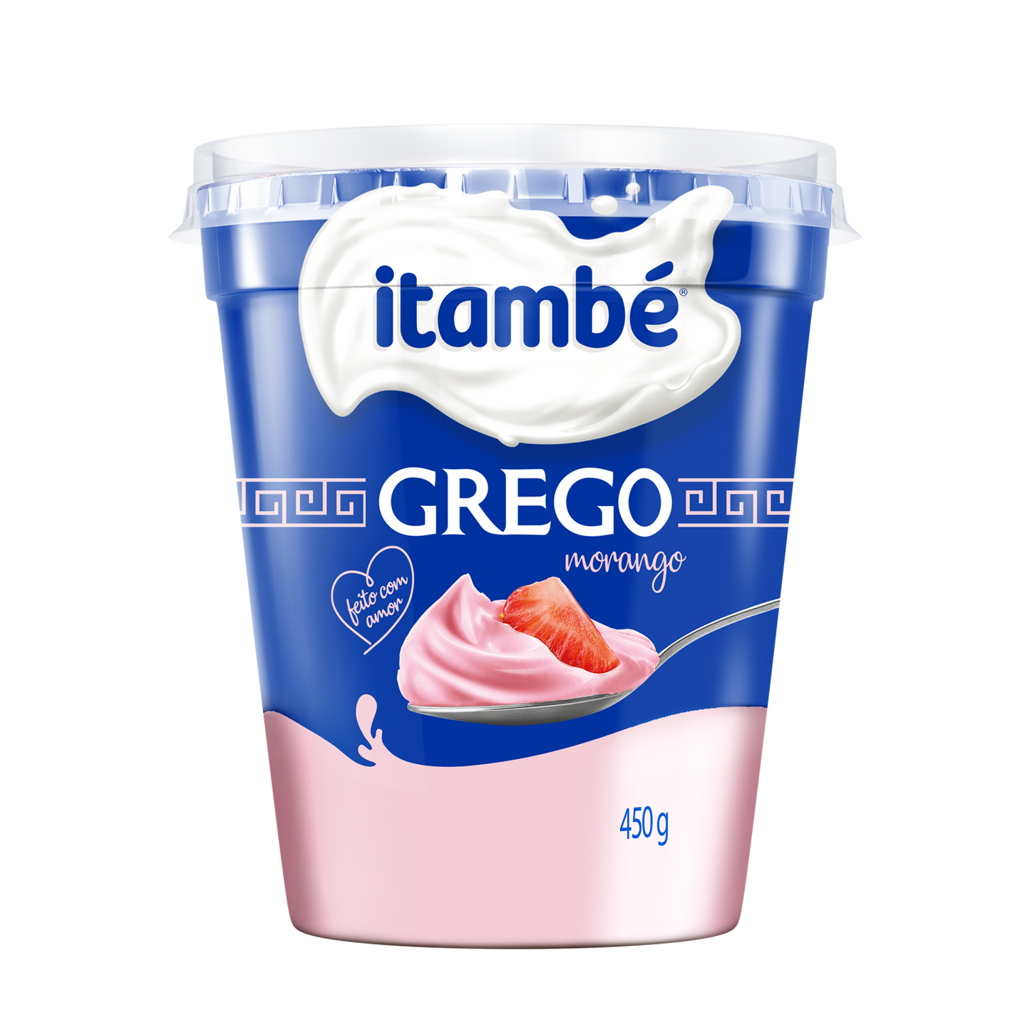 IOGURTE GREGO ITAMBE MORANGO 450G