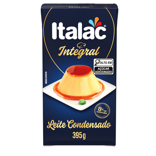 LEITE CONDENSADO INTEGRAL ITALAC 395G