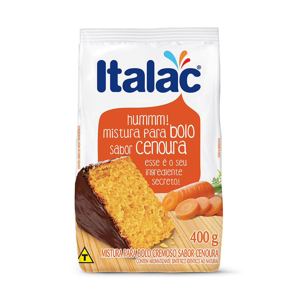 MISTURA BOLO CENOURA ITALAC 400G
