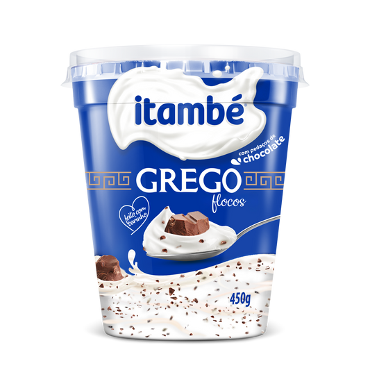IOGURTE GREGO ITAMBE FLOCOS 450G