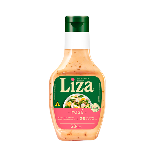 MOLHO SALADA LIZA ROSE 234ML