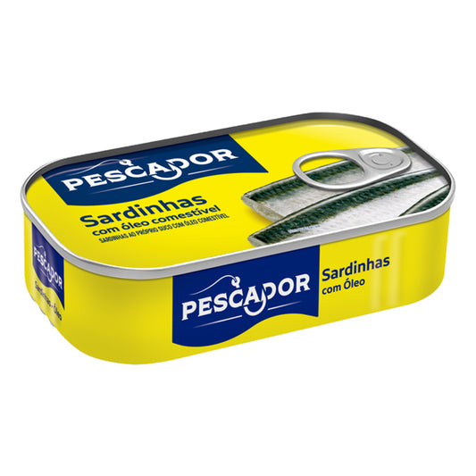 SARDINHA PESCADOR OLEO 125G