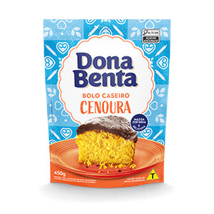 MISTURA DE BOLO DONA BENTA CENOURA 450G