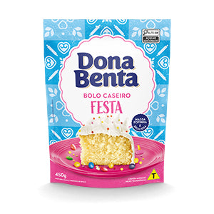 MISTURA PARA BOLOS DONA BENTA SABOR FESTA 450G